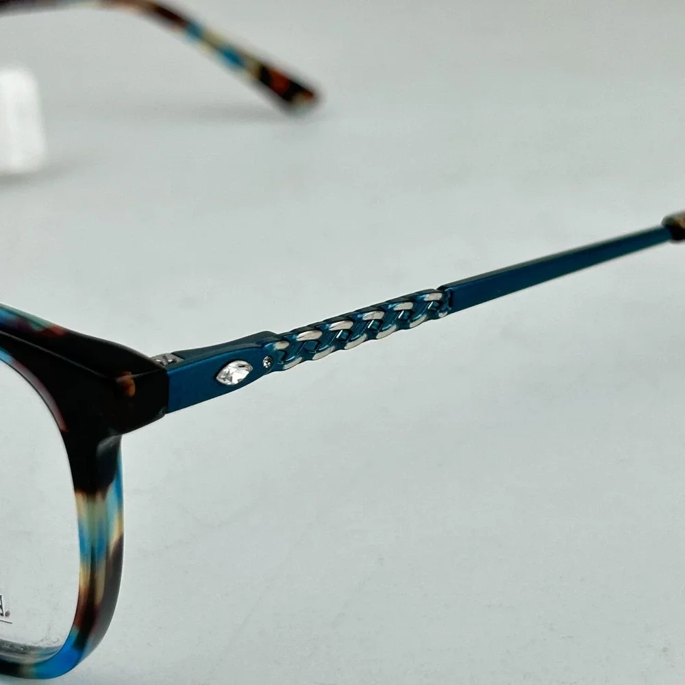 Christie Brinkley LT51361322 Womens Eyeglasses Frame Blue Cat‎ Eye 54-17-140mm